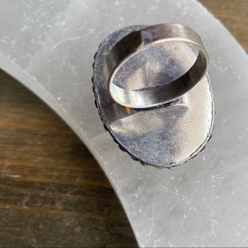 MASSIVE BOHO STYLE UNTREATED RUBY RING - Picture 8 of 13